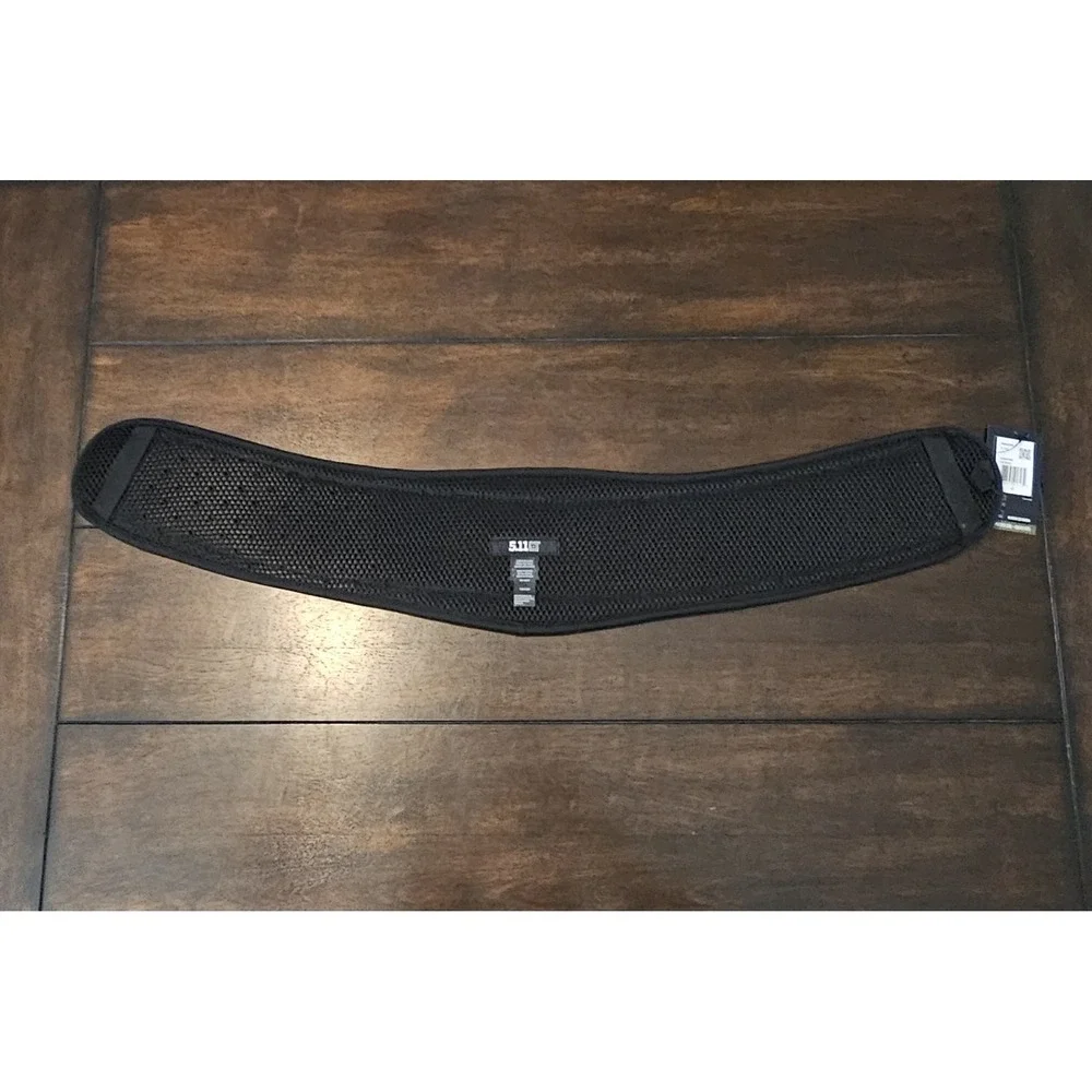 5.11 Tactical Combat Belt Size L/XL Black Ammo Pockets Worn Over Belt 500D Nylon